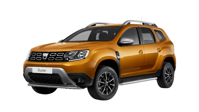 Dacia Duster SUV on Astypalea