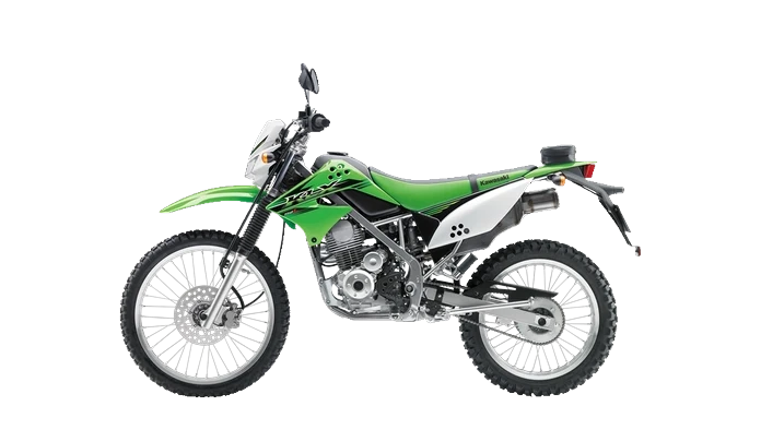 Kawasaki KLX 150 on Astypalaia